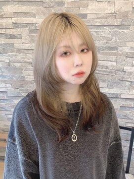 ログ ヘアー(LOG HAIR) ハイトーンベージュ