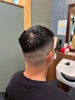 スタンドバーバー 柏(STAND BARBER)&nbsp;サーフカール/スパイキーショート/ブルーブラック