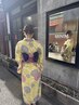 7.8月週末限定！夏イベSPクーポン！ 浴衣着付け＋ヘアセット ￥4900