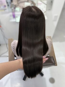 ハピネス 梅田茶屋町店(HAPPINESS) 韓国風/レイヤーカット/顔周り/顔まわり/髪質改善/ベージュ