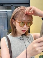 スニュウ(snuw)&nbsp;(snuw_hotaru)レイヤーボブモカブラウンブリーチなし