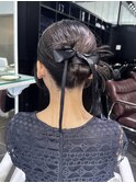 【#新宿美容室#ワンホンメイク#羽エクステ#ヘアアレンジ】