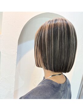 ノアドココ(noix de coco) アンブレラカラー×ミニボブ