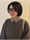 切りっぱなし大人ボブ【表参道/青山】