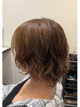 アナザーワールドココン(ANOTHER WORLD cocon) ミディアムレングスパーマ