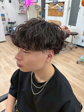 グッドタイムエフティフィフス 横浜西口(GoodTimes ft.fifth) 横浜西口メンズマッシュ波巻きパーマツイストパーマメンズパーマ