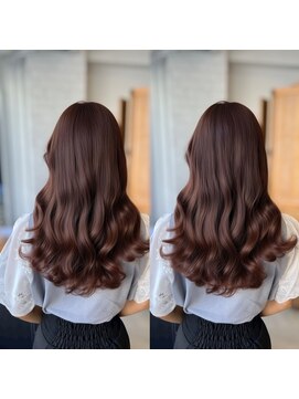 アマテラスゼロ 新宿(AMATELAS zero) ブリーチなしピンクベージュ