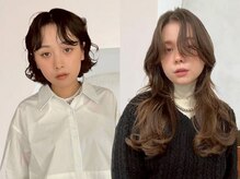 【ラフドライかわいくキマるウェーブ系パーマ】柔らか質感にトレンドミックスのヘアで振り向かれるstyle◎