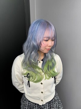 ギミックパシャ(GIMMICK pasha) 寒色系のデザインカラー