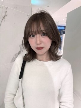 アヴァンスクロス あべのルシアス店(AVANCE.CROSS) ボブレイヤー/ベージュカラー