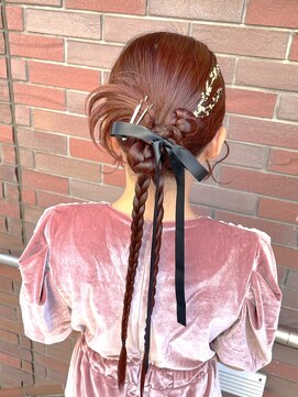 アース 市ヶ谷店(HAIR&MAKE EARTH) 20代30代40代◎カチモリ×タイトシニヨンお呼ばれ