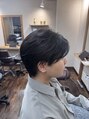 リンクス(LINKTH)&nbsp;メンズセンターパート＋髪質改善ストレート◎