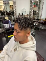 ヘアーメイク ロージー 北18条店(HAIR MAKE ROSY) 波巻きツイストスパイラルパーマツーブロック刈り上げ