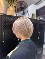 ヴァイス 渋谷店(VAICE)&nbsp;ミルクティーベージュ/ピンクベージュ/ショートカット
