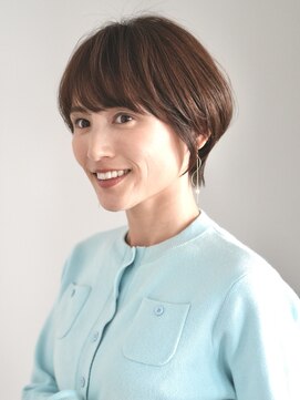 インセプション 銀座(INCEPTION) 前下がりショート・ボブ/絶壁解消/前髪あり/40代/30代/外ハネ