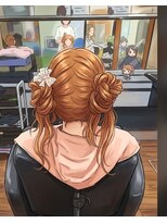 ヤスオカ美容室 ゆるふわクラゲヘア