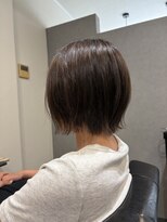 ルリエ(Relier)&nbsp;丸みショート×マットブラウン