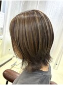 50代・60代おすすめ　白髪ぼかし　ナチュラルハイライト