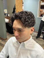 スタンドバーバー 柏(STAND BARBER)&nbsp;リバースセンターパート/ニュアンスパーマ/ダウンバング/柏