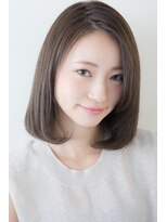 ピュアーネ(Purene) ダークグレージュ×タイトストレート◆20代30代40代50代