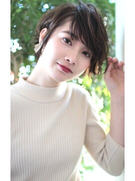 ヘアーアンドメイク フォルス(HAIR&MAKE FORS) 【FORS】西田ゆか　簡単スタイリング＊ゆるふわショート