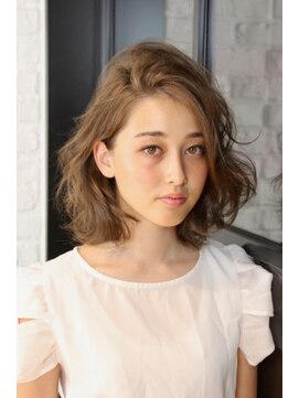 エアー 大阪(AIR) 【air-OSAKA】山内 理　ゆるふわミディ×グレージュ