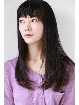 サロンソリューショントリートメントツヤ髪ストレート L エクリ Equri Shiseido のヘアカタログ ホットペッパービューティー