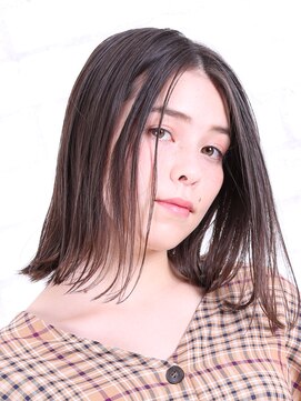アースコアフュールボーテ 太田店(EARTH coiffure beaute) 外ハネワンレンボブ