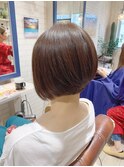 さっぱりショートボブ
