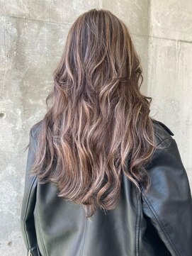 ガルボ ヘアー(garbo hair) #ガルボヘアー #バレイヤージュ #ハイライト #外国人風