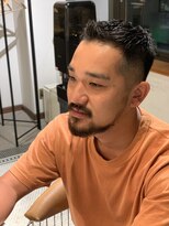 リバレッジ 広尾(Leverage)&nbsp;米軍風外国人ベリーショートバーバースタイル