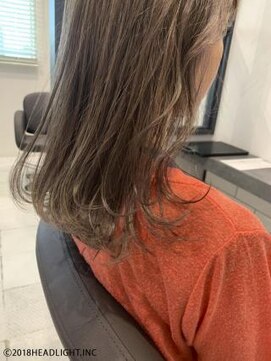 アーサス ヘアー デザイン 鎌ヶ谷店(Ursus hair Design by HEADLIGHT) セミディ×ワンカールウェーブ×トーンアップカラー