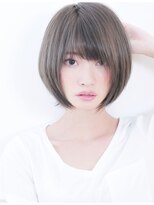 大人可愛い20代30代40代耳掛けハンサムひし形ショート　渋谷