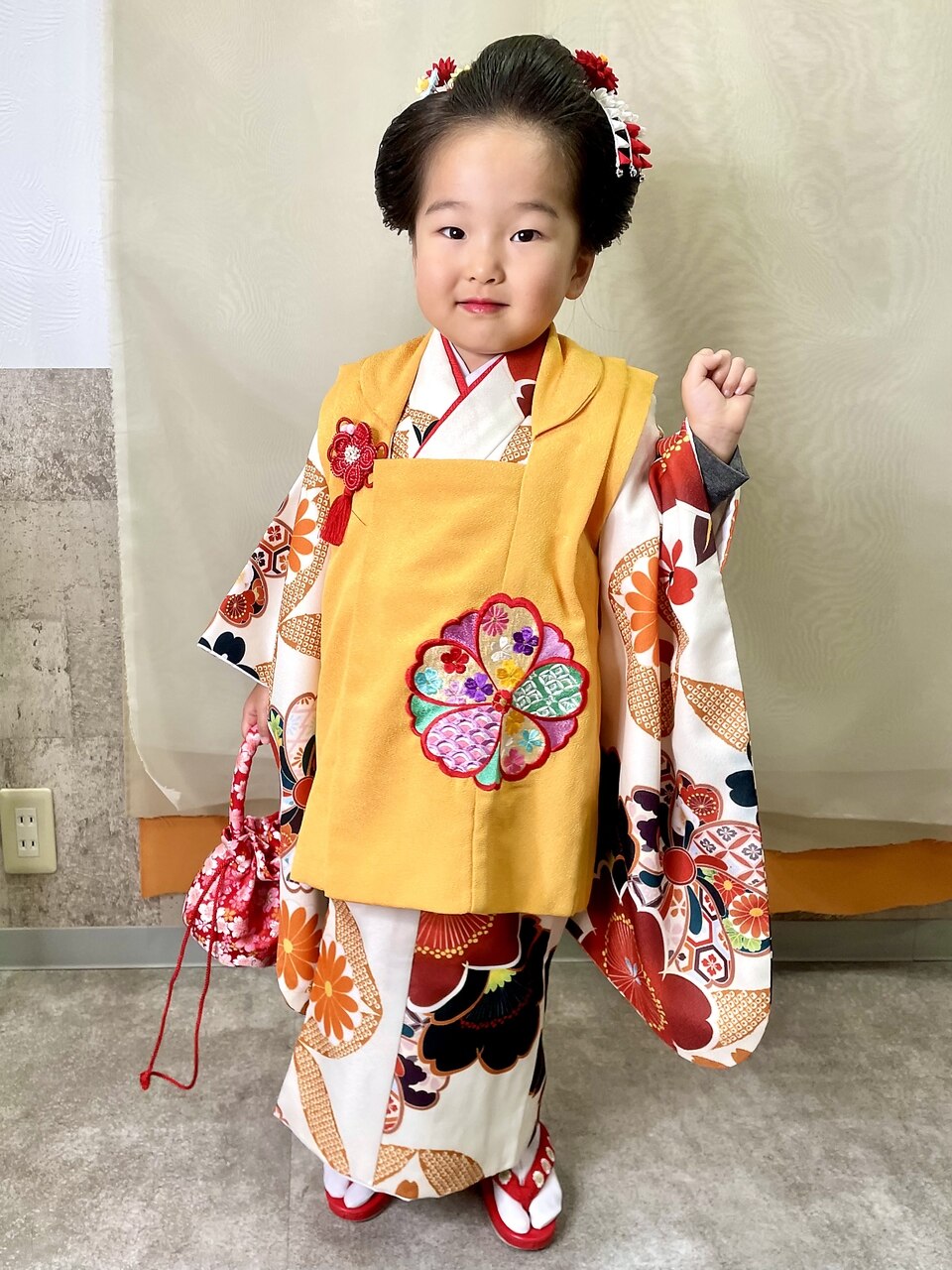 七五三もお任せ☆ 3歳着付け 日本髪 【quoit尾花】：L147142286