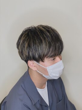 レガロ 南口店(REGALO) 刈り上げショート×ハイライト×メッシュ