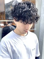 エリマ 調布(elima) メンズ無造作パーマ/波巻きスパイラルパーマ/ソフトツーブロック