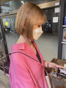 ブリックバイブレイス 千葉 千葉中央(brick by brace) ソフトなベージュ stylist yumi