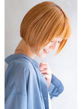 テイラー(Taylor) 【Taylor 】大宮 アプリコットオレンジ×ショート