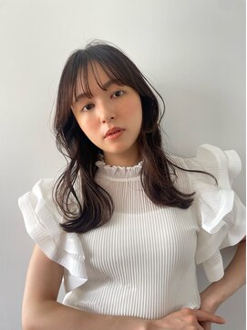 アスター(astar) 【astar】フェザーバング くびれヘア 韓国レイヤー