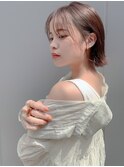 伸ばしかけにオススメ外ハネボブ[大人可愛い20代 30代 40代]梅田