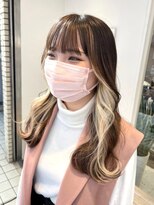 エイト プラット 渋谷2号店(EIGHT plat)&nbsp;イヤリングカラー　ケアブリーチダブルカラー8/19