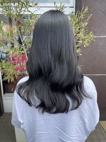 アース コアフュールボーテ 東松山店(EARTH coiffure beaute)&nbsp;デザインインナーブリーチハイライトバレイヤージュ