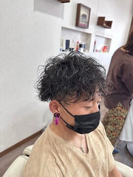 コジック ヘアアンドアイ(Cogic hair & eye) カジュアル無造作メンズパーマ ツイストスパイラル