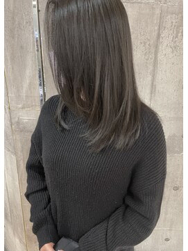 ダアッカ(da acca) ブリーチなしダブルカラーグレーアッシュ/オリーブグレー