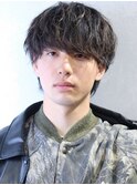 マッシュウルフ スパイラルパーマ