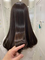 クロップ エス 湘南辻堂(crop es) cropes辻堂谷川 ストレート×アッシュベージュ