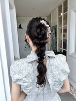 ユイバイラドンナ(Huit by LADONNA)&nbsp;ぽこぽこポニーテールアレンジ