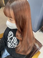 フラッグ(flag) orange brown