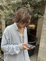 フリーラ 表参道(freera)&nbsp;メンズハイライトスタイルパーマベージュカラートリートメント