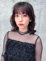 オーブ ヘアー ニール 福山多治米店(AUBE HAIR neal)&nbsp;20代・30代_ニュアンスパーマミディ